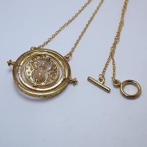【HYSFORM】TIMEPIECE NECKLACE HighSpark Hermione Time Turner Necklace Wizardry Falcon
