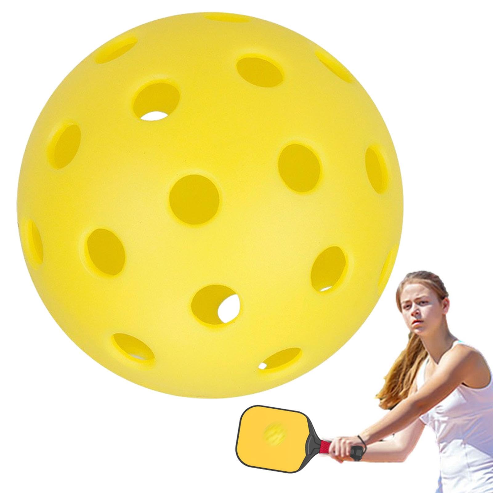 Generisch Pickle Balls - Palline da pesca per esterni, con 26 fori, per allenamento amatoriale, gara e club