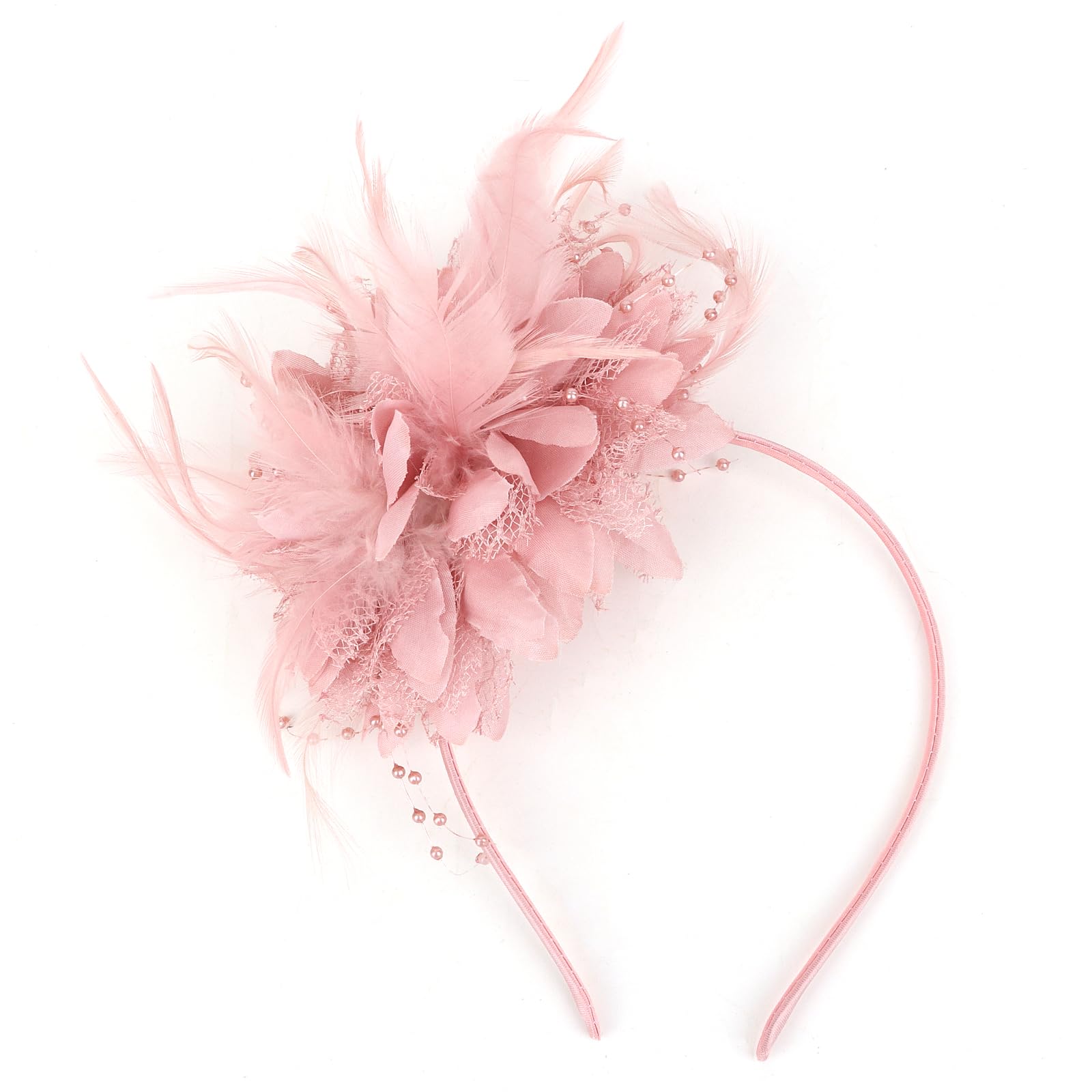 CAVETEE Fascinator for Women Tea Party, Tea Party Headpiece for Women 1920s Party