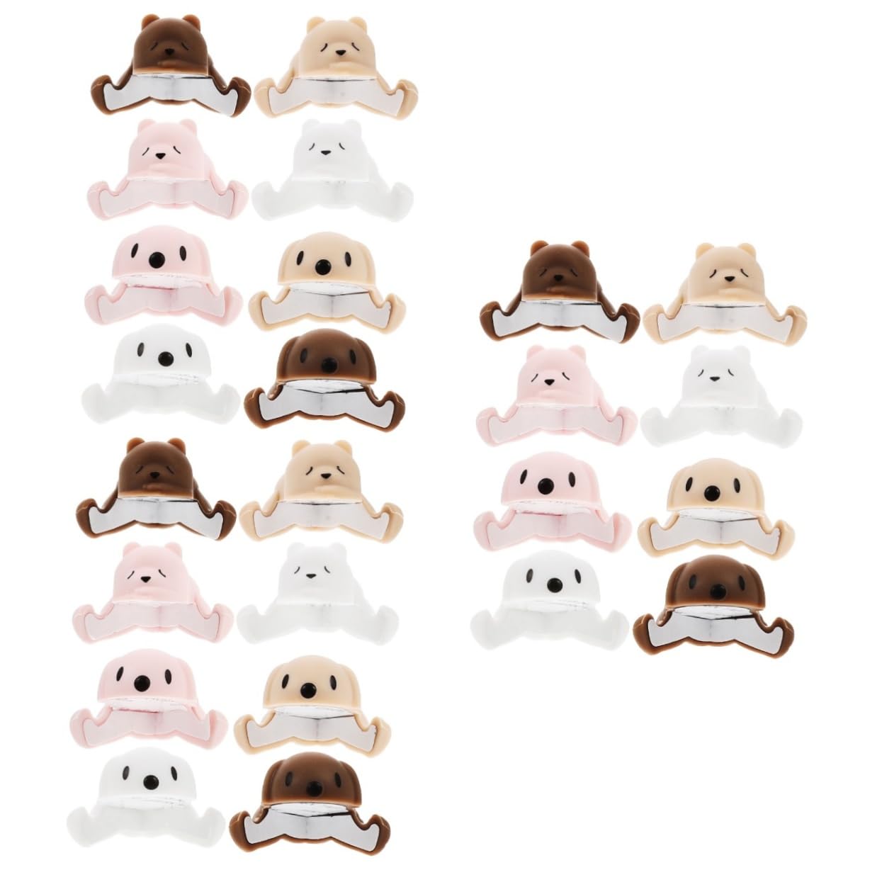 UPKOCH 3 Set Di Protezioni Angolari Per Bambini in Silicone Con Supporto Adesivo Facili Da Installare Protezioni Angolari Per Mobili 8 Pezzi*3