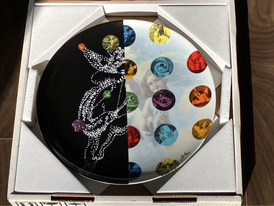 Amazon | 横尾忠則 森永製菓 プレート 100周年記念 当選者限定 皿