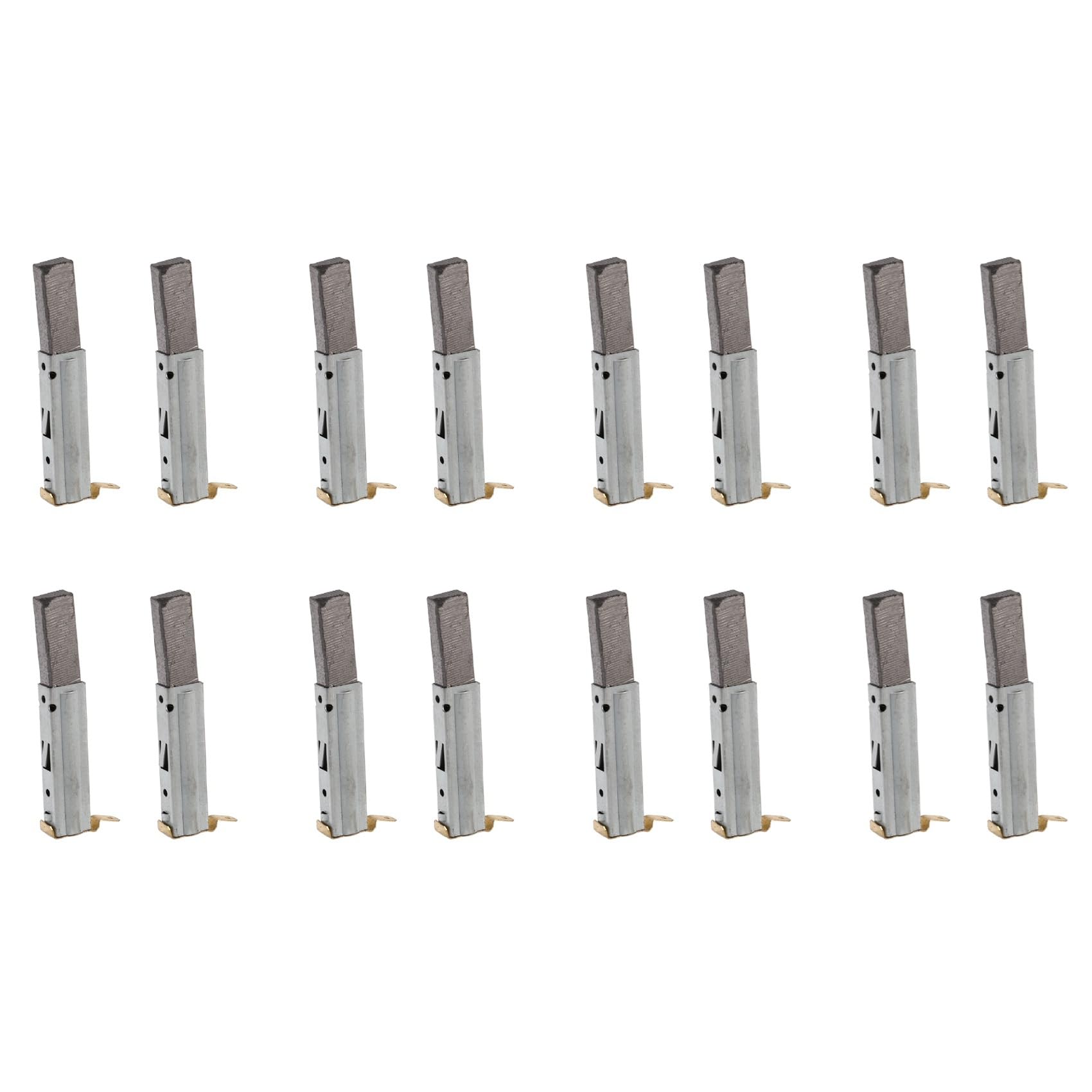 Hndhbfgrt 16Pcs Universal Vacuum Cleaner Motor Carbon Brush for Baiyun Industrial Vacuum Cleaner Accessories BF501 BF502
