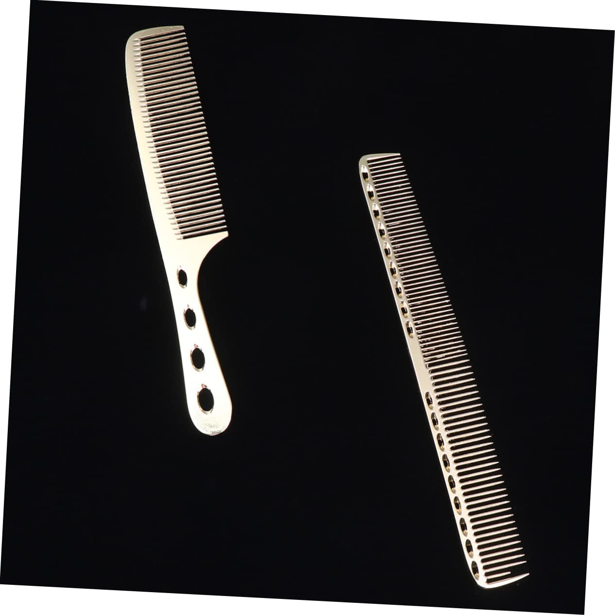 FRCOLOR Juego De 3 Peines De Masaje Para Hombre Accesorio De Peluquería Para Mujer Y Hombre Dorados S908 2 Unidades X 3