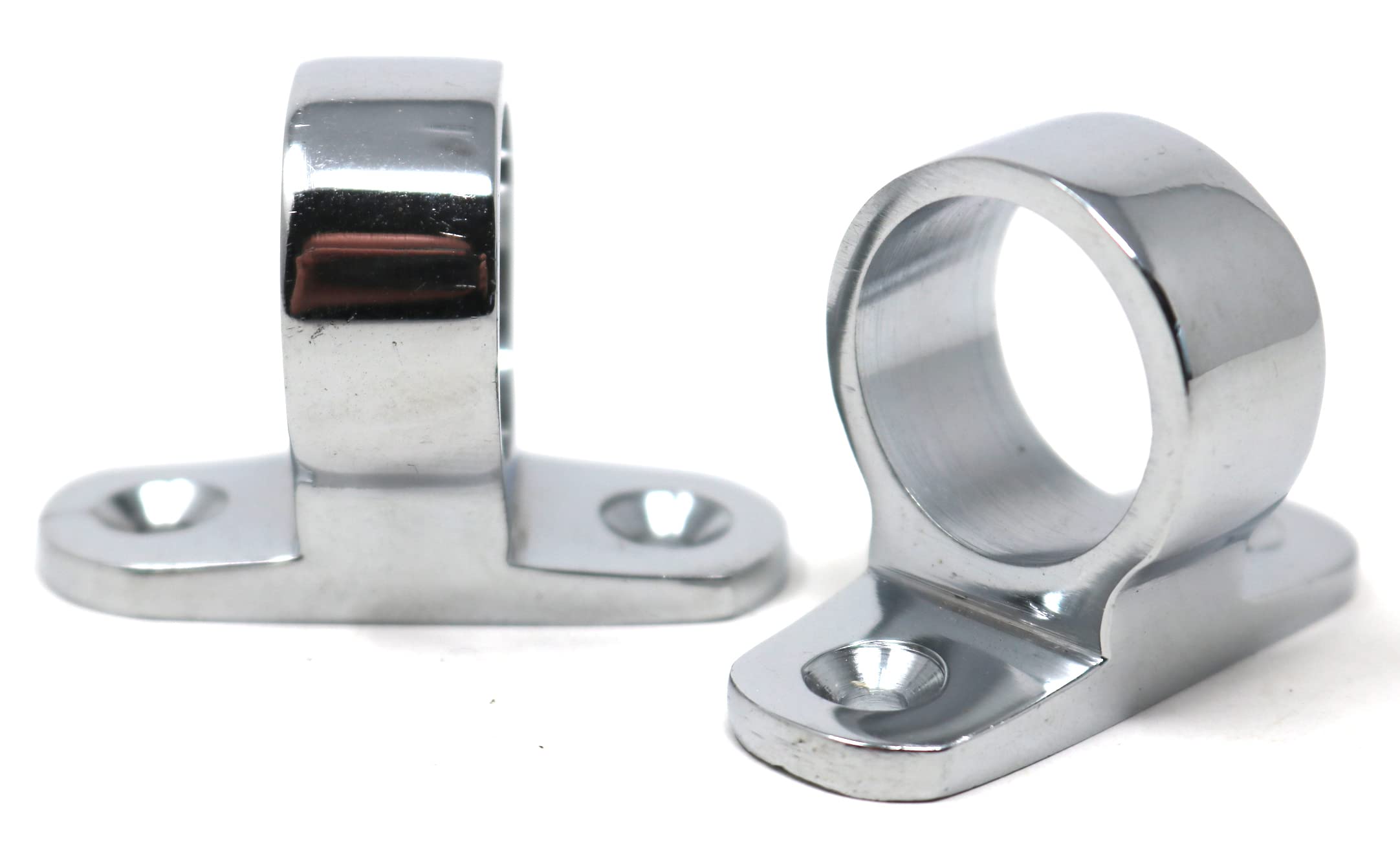 Fixte Chrome 2 X Sash Window Lift Ring Style Pull In