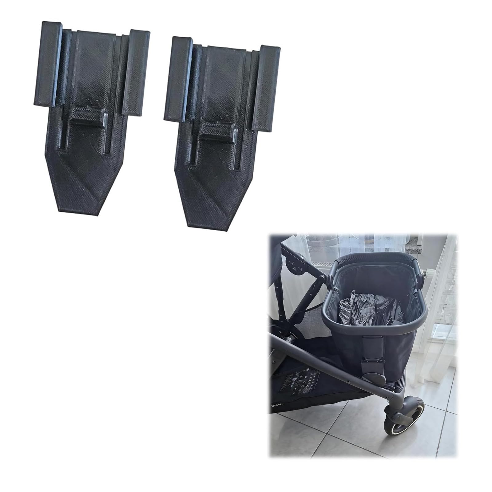 Amazon.co.jp: Cybex Gazelle Sベビーカー用バスケットアダプター