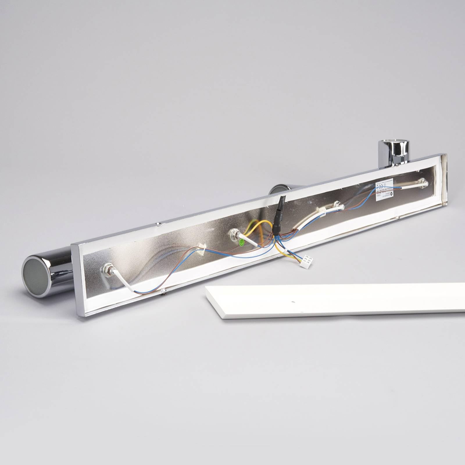 Lámpara de techo 'Dejan' (Moderno) en Plateado hecho de Metal e.o. para Cuarto de baño (4 llamas, GU10) de Lindby | lámpara de techo para baño, lámpara de techo, lámpara