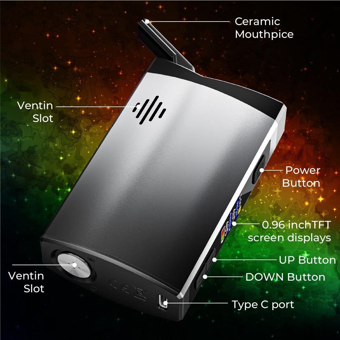 Vaporizer Kräuter LOMQ MARS/Vaporizer Cannabis