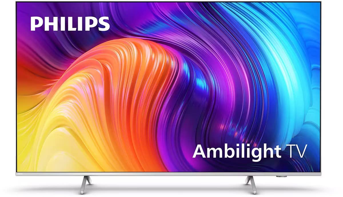 Philips 58PUS8507/12 58-Inch 4K LED TV | Ambilight, UHD & HDR10+ | Dolby Vision & Dolby Atmos | Multi-room DTS Play-Fi | Google Assistant & Alexa Compatible