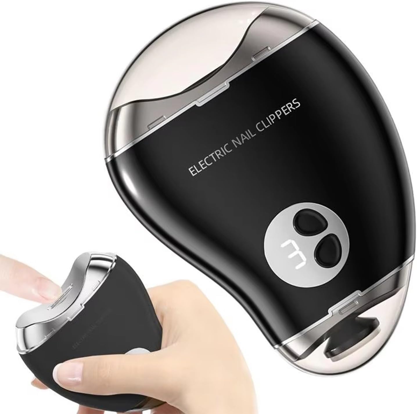 Electric Nail Clippers for Men Seniors, Automatic Nail Clippers for