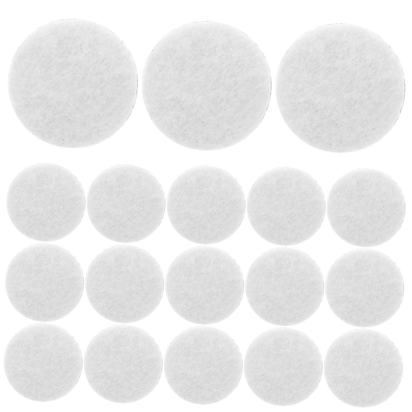 JEWEDECO Self-Adhesive Felt Pads Small Felt Pads Dot Decorative Stickers for Crafts