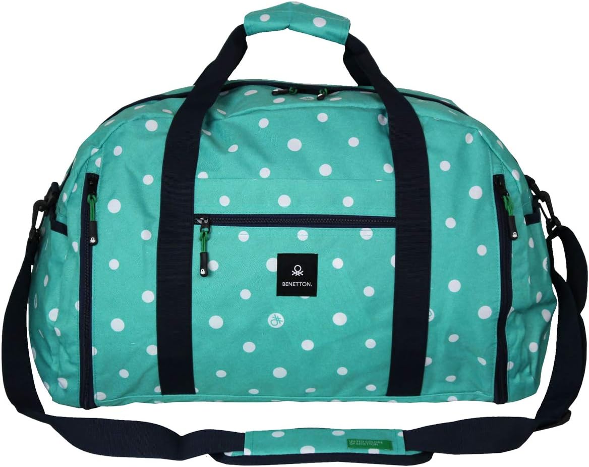 [ベネトン] ドット 拡張式ボストンバッグ 2be0490bt