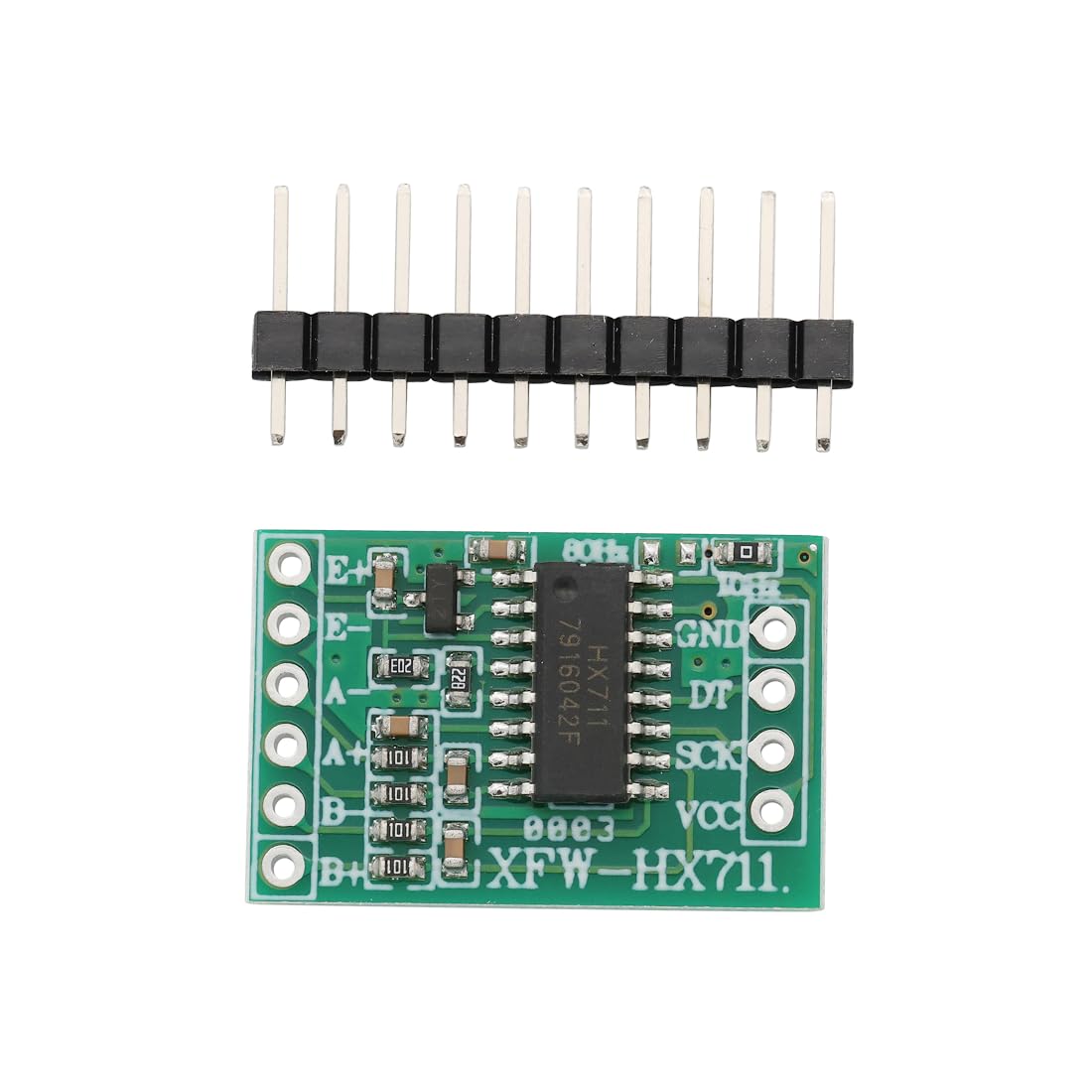 HX711 Modulo Amplificatore per Cella di Carico 24-Bit Precisione AD Modulo Sensore di Peso Convertitore Analogico-Digitale per Arduino (Confezione da 4)