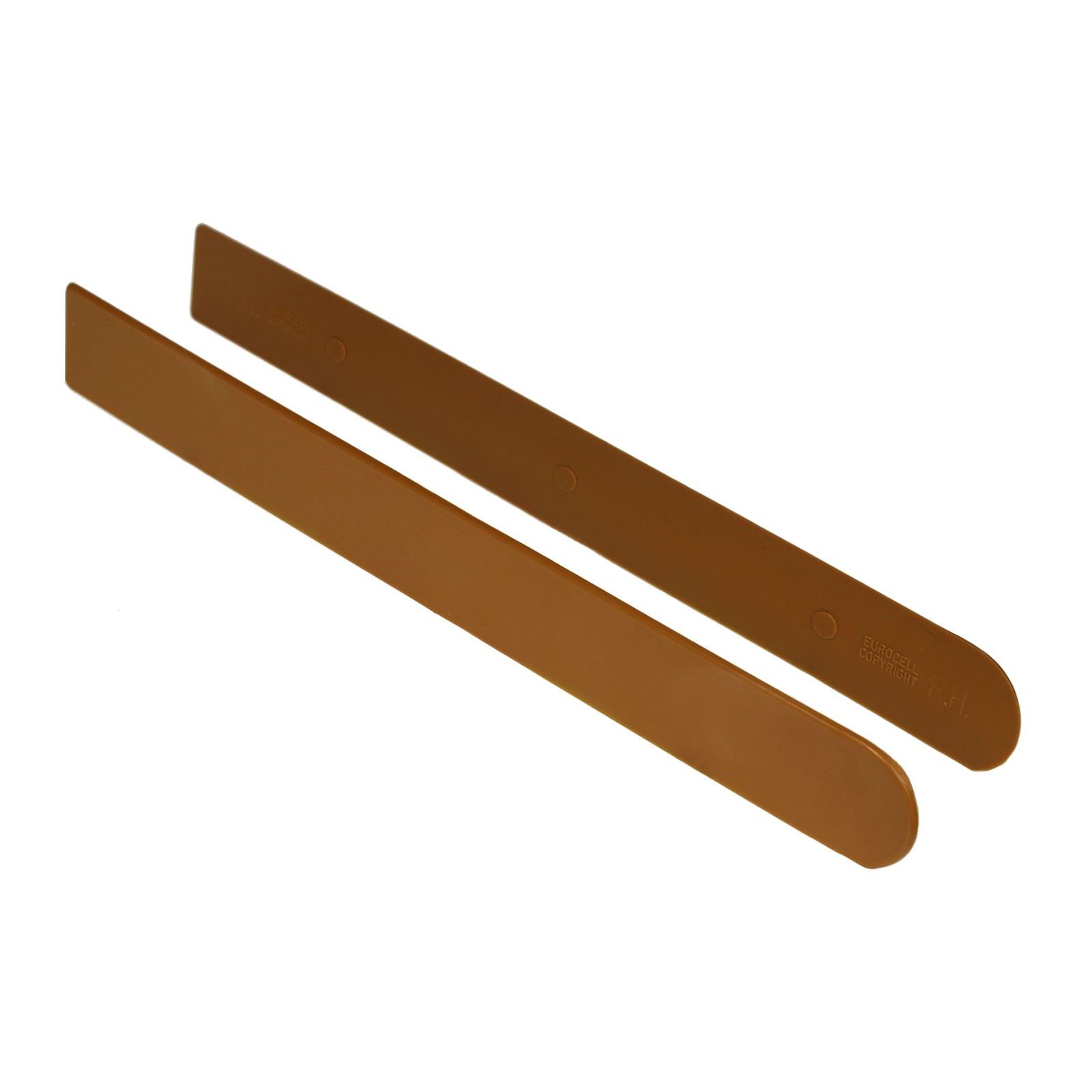 Eurocell Caramel Long Window Cill Capping End Caps (Pair)