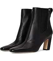 Black Smooth Leather