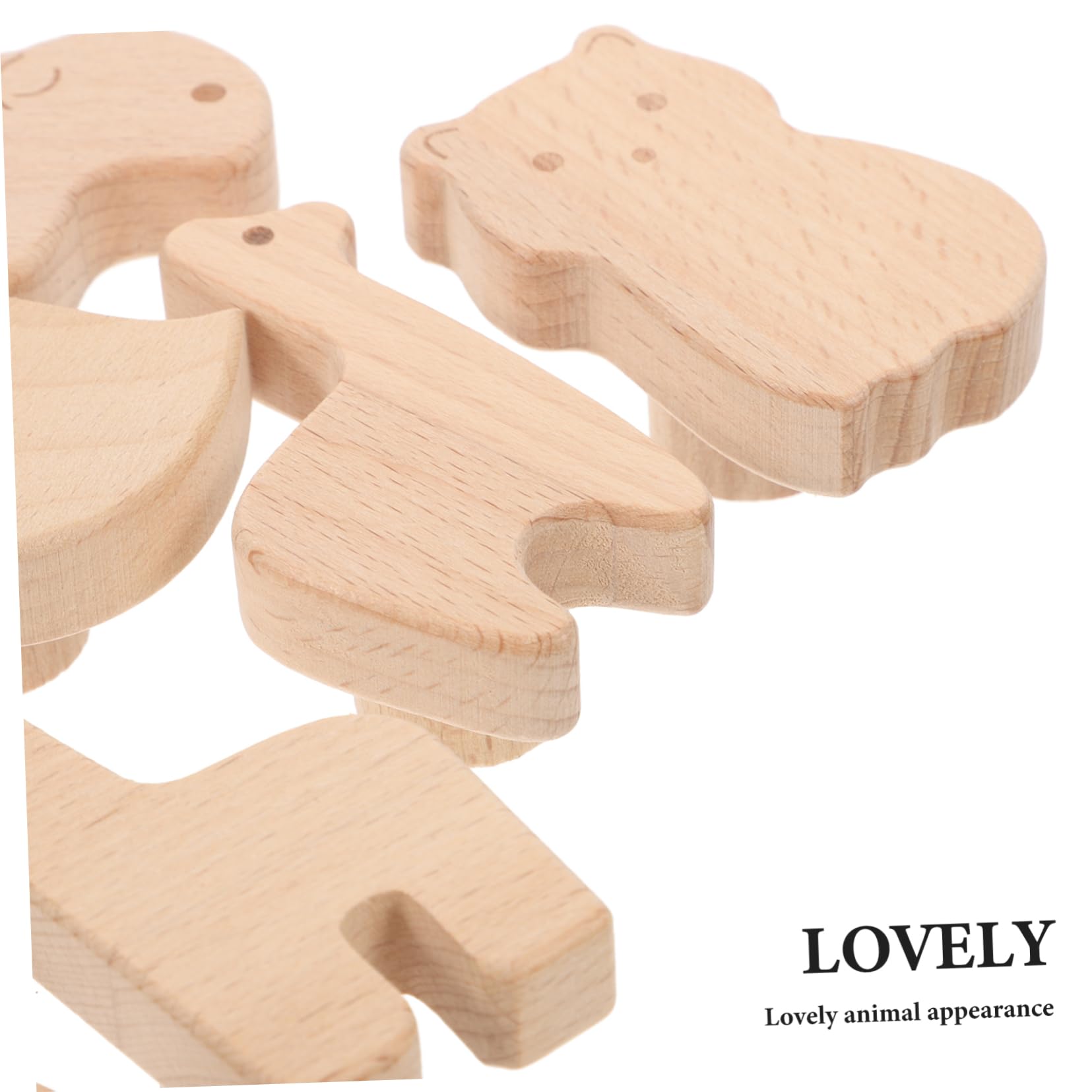 Operitacx 12pezzi Maniglie Per Forma Animali in Naturale Pomelli Decorativi Per Mobili Con Animali Selvatici e Marini Per Camerette Dei Ragazzo Ragazza e Ristrutturazioni Da Te