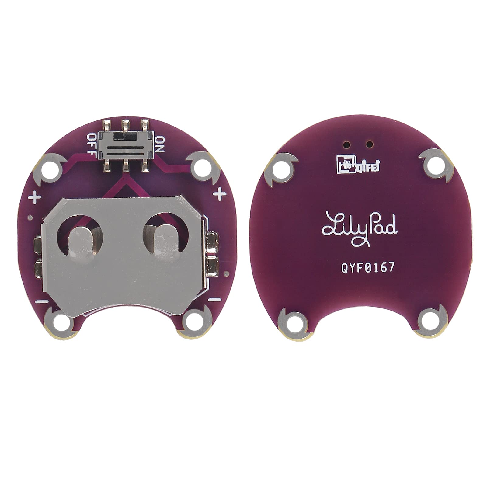 Amazon.com: AITRIP 20PCS Lilypad Coin Cell Holder CR2032 Mount