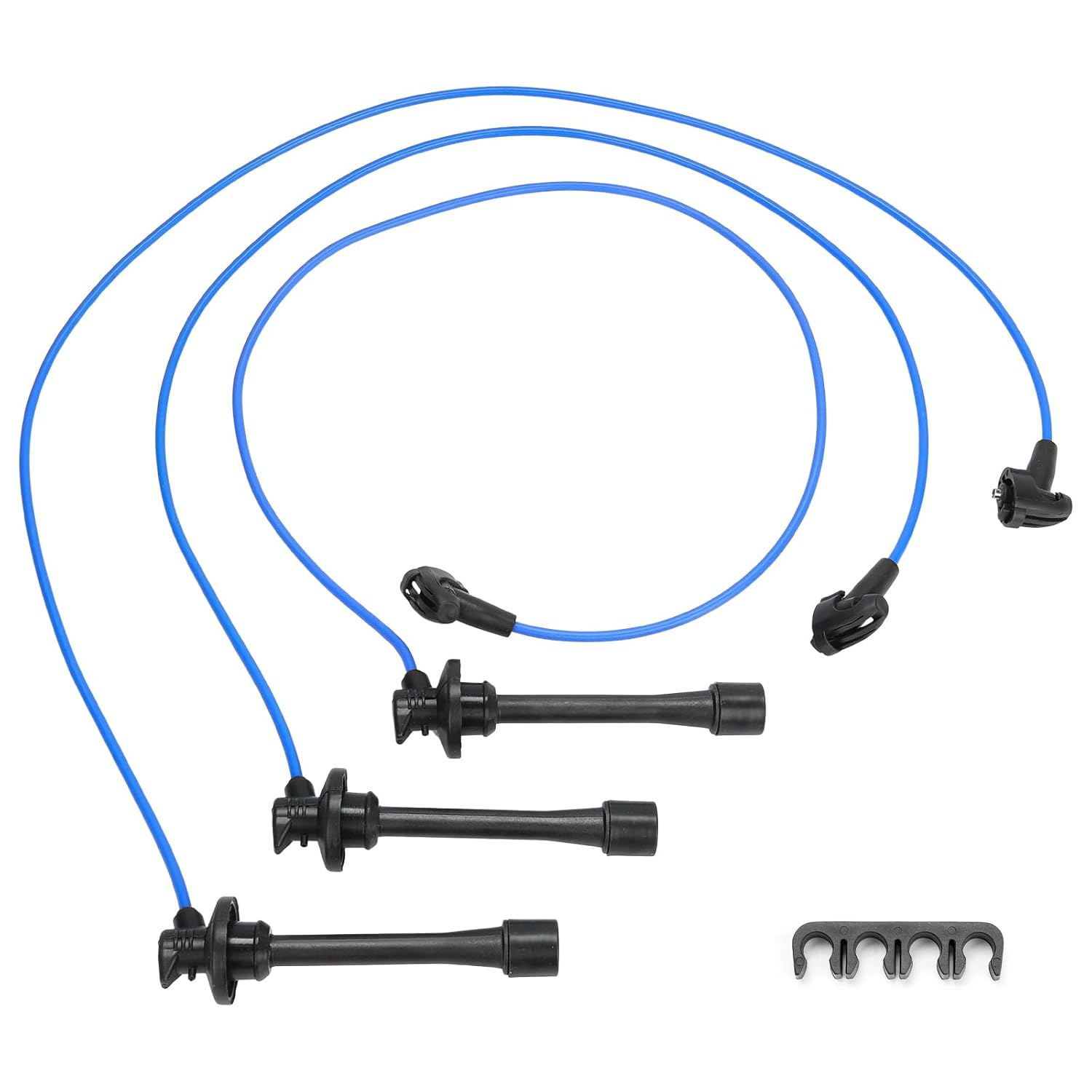 JDMON 5mm Spark Plug Wire Set Compatible with Toyota Avalon Camry Sienna Solara V6 3.0L 1996-2003 Replacement for 671-6183 6716183 7783 19037-20011 1903720011 19037-20010 1903720010