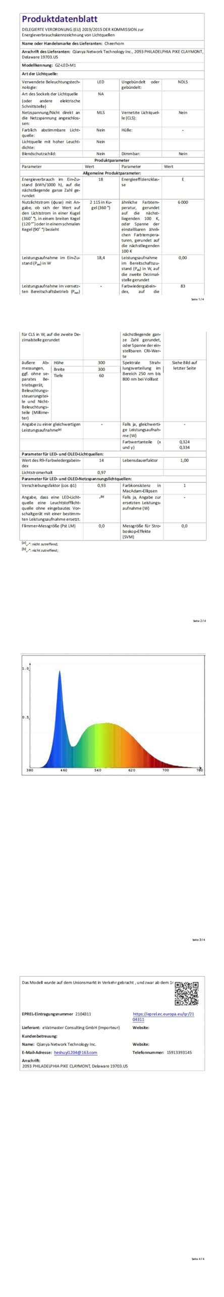 Plafonnier LED 32W Ø30cm IP44, Lumière Plafond Sans Scintillement 6000K, 1400LM Haute Efficacité Énergétique pour Salle de Bain, Cuisine, Salon - Design Ultra-Mince Moderne (Neutre)