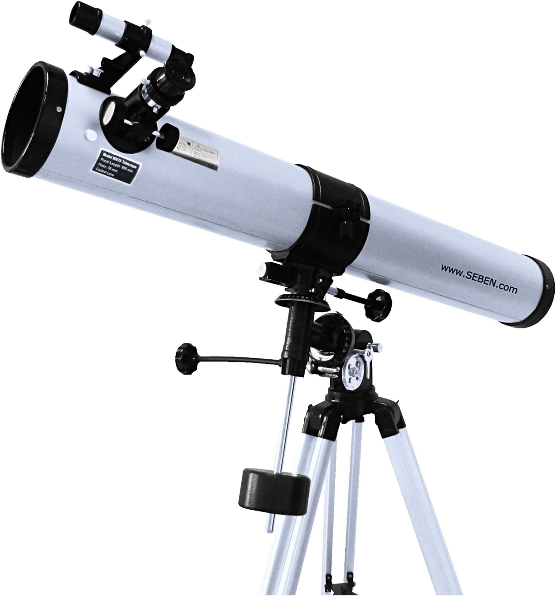 Seben 76/900 EQ2 astronomical reflecting telescope