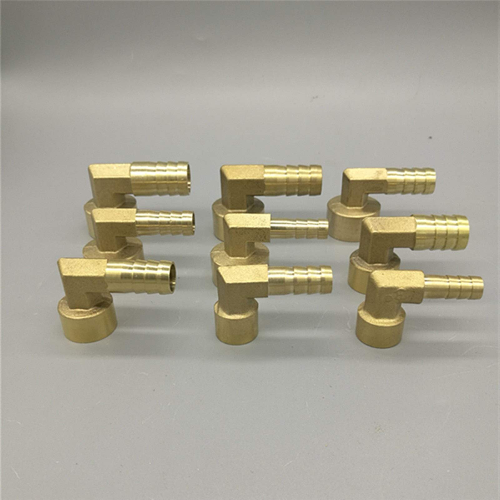 Xianglaa-Connettore del tubo dell'acqua, Ottone 1/8 1/4 1/2 3/8 BSP maschio Connettore di raccordo rame accoppiatore adattatore, Raccordo 4 millimetri 6 millimetri 8 millimetri 10mm 12mm 19 millim