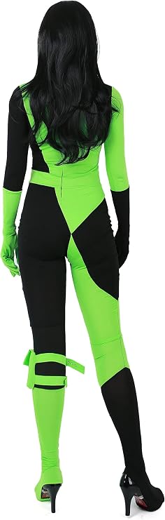 miccostumes Women's Miss Go Bodysuit Jumpsuit with Gloves and Leg Bag Cosplay Costume