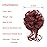 KETHBE Messy Bun Hair Piece Tousled Updo Hair Buns Extension Elastic Hair Band Hair Pieces Curly Hair Bun Scrunchie For Women (Red)