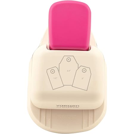 Vaessen Creative Stanzschablone Etiketten - Graue Schablonen Für Bastelprojekte