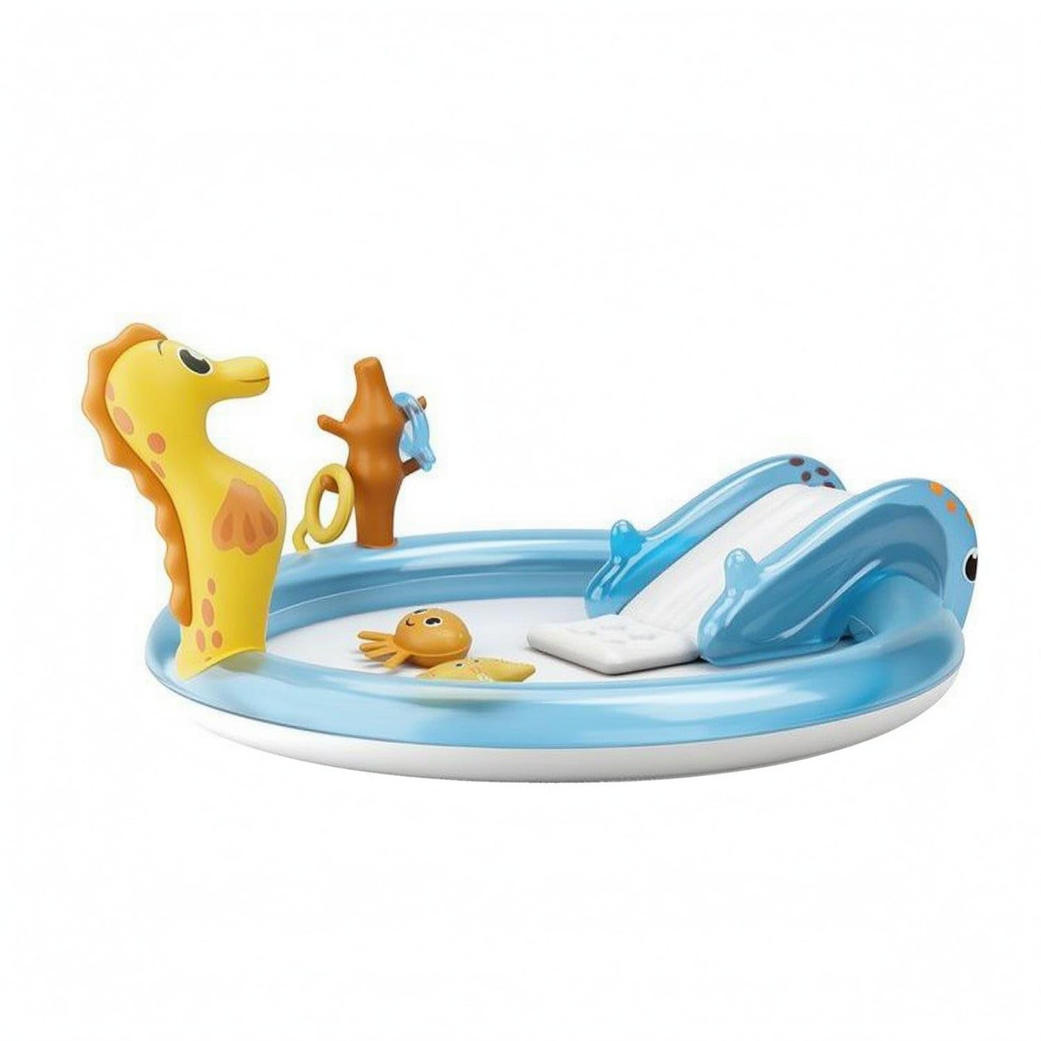 Low Basin Inflatable Water Play Pool Sprayers Inflatable Spray Pool Easy Setup for Outdoor Use, Ocean Animals Spray | Home & Garden | Yard, Garden & Outdoor Living | Pools & Spas-image-18