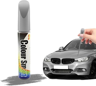 Car Paint Touch Up Pen, Paint Scratch Repair, Car Pen Scratch Repair Two-In-One Touch Up Paint, Auto Accessories Quick And Easy Car Scratch Remover for Repair Minor Automotive Scratches Silver