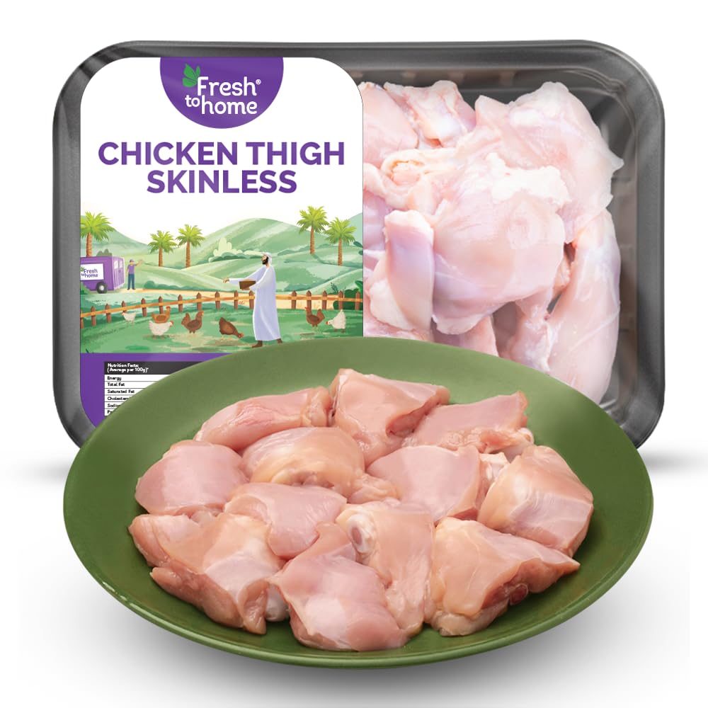 Premium Antibiotic-residue-free Chicken Thigh (Skinless) - 480g to 500g Pack