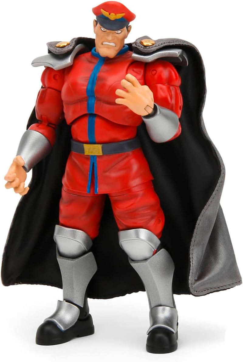 M.BISON STREET FIGHTER 6" DELUXE COLLECTOR ACTION FIGURE, Toys for Kids and Adults