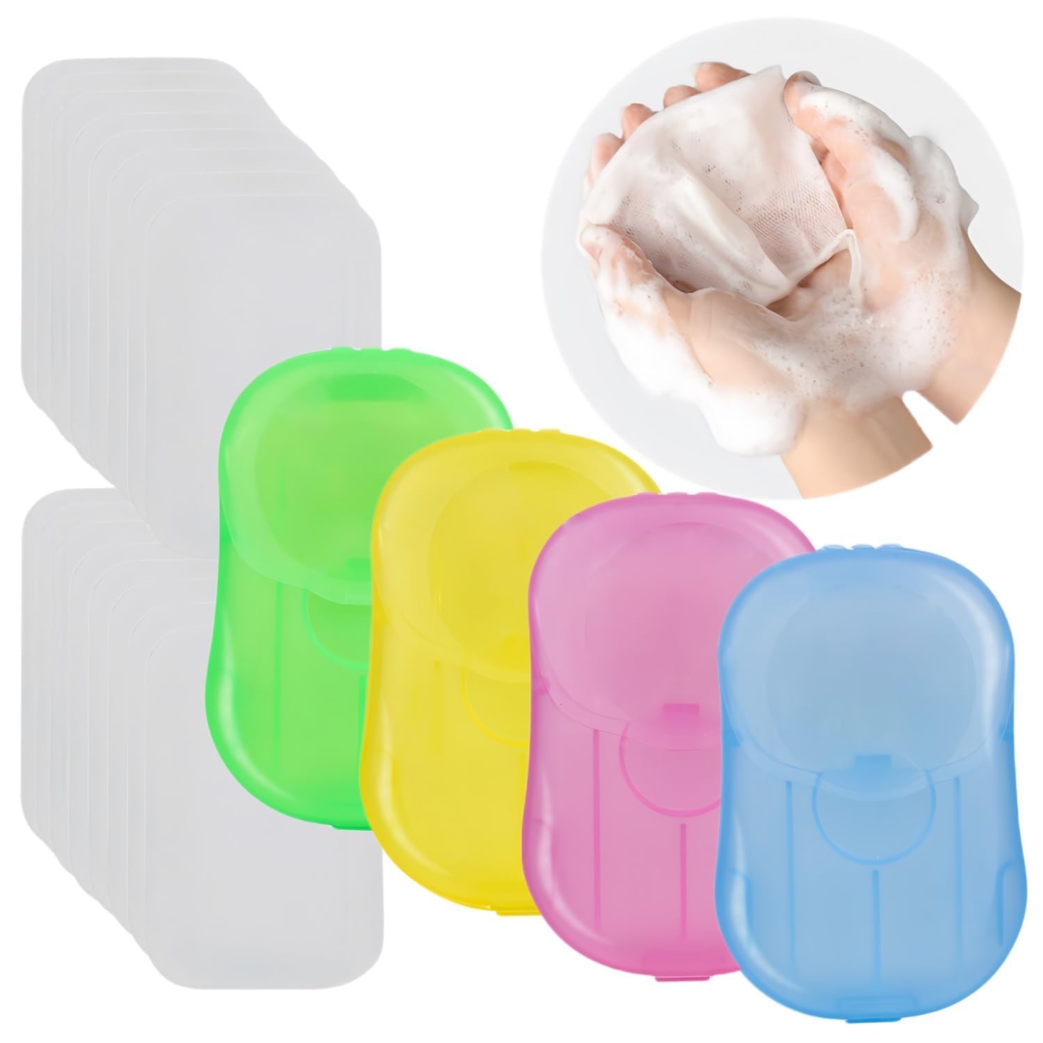 Kevim Disposable Paper Soap Sheets – Scented, Foaming, Portable Handwashing Flakes for Travel, Camping, Hiking & Outdoor Use – Mini Bath Soap Slices for Clean Hands Anywhere-image-18