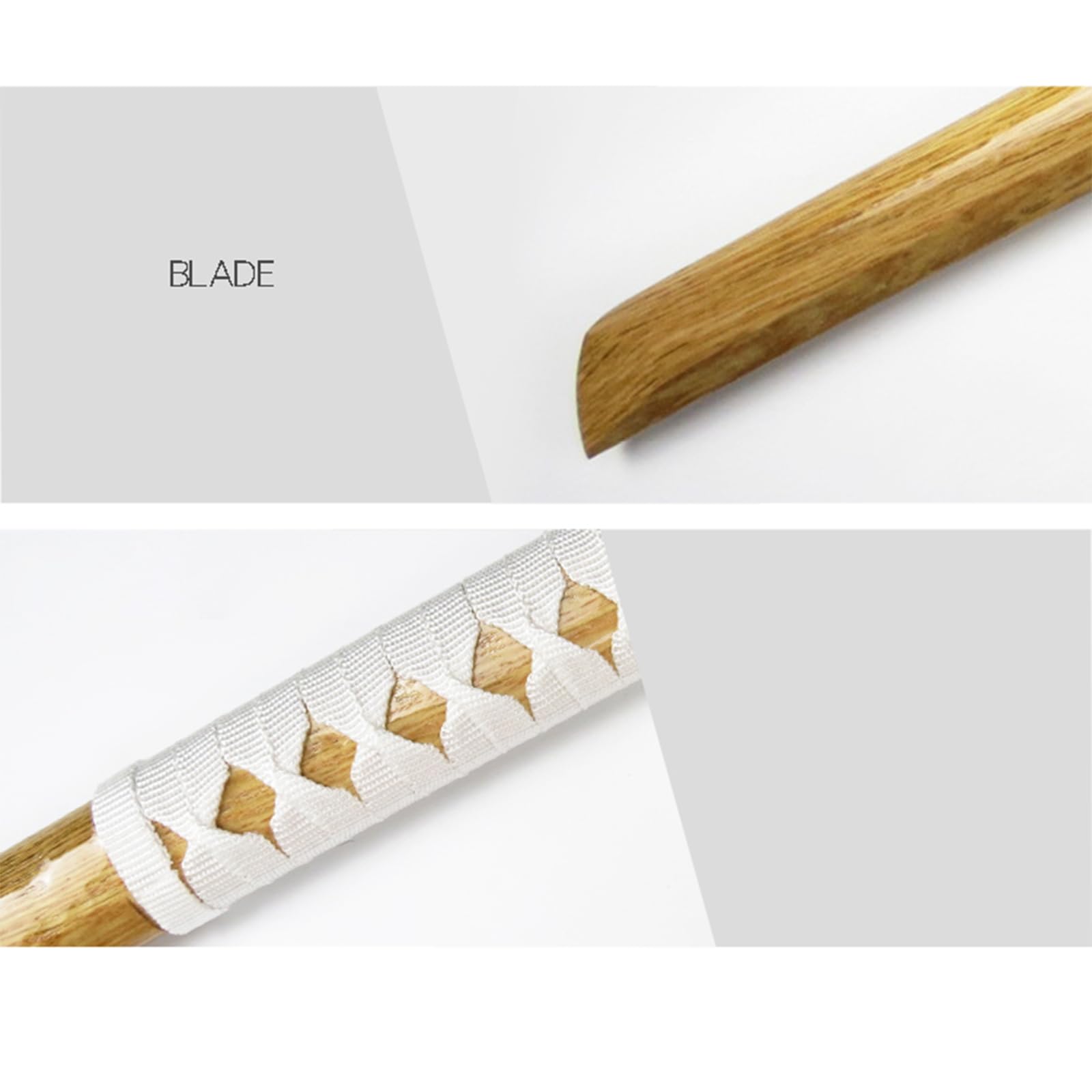 Katana de Madera iaido de 100 cm,bokken Artesanal,Espadas samurái de Madera Natural para Regalos,decoración,Cosplay,utilería y Kendo.