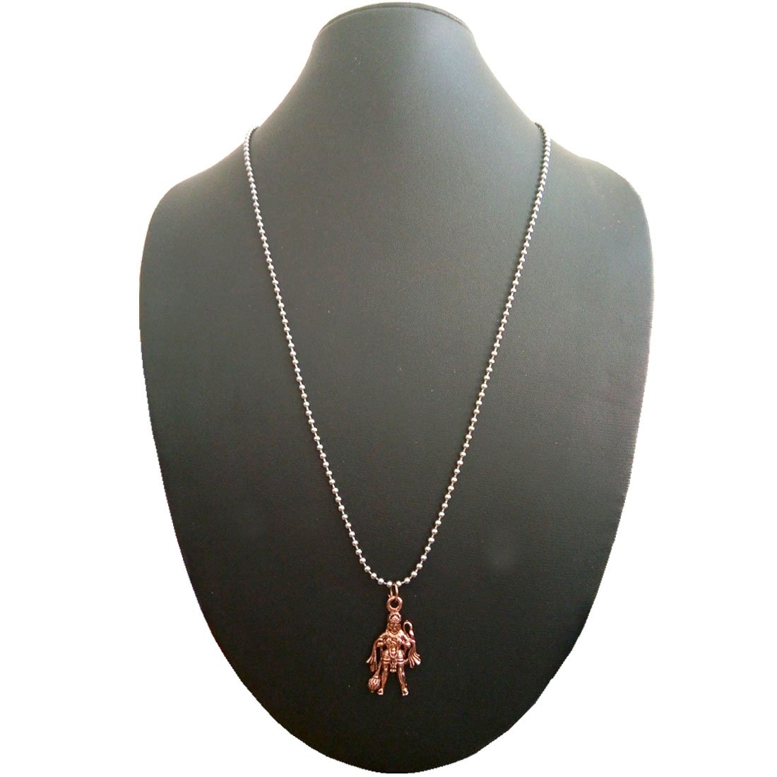 RICH AND FAMOUS Copper Stainless-Steel Hanuman Pendant for Men and Women 1