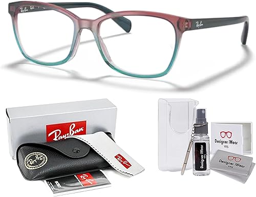 Miniatura 2 de Ray-Ban RX5362 Cateye - Lentes para mujer + paquete con kit de gafas de diseñador iWear