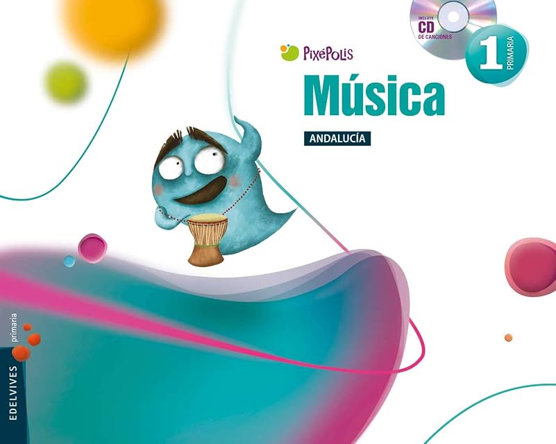 Portada de Música 1º Primaria - Andalucía