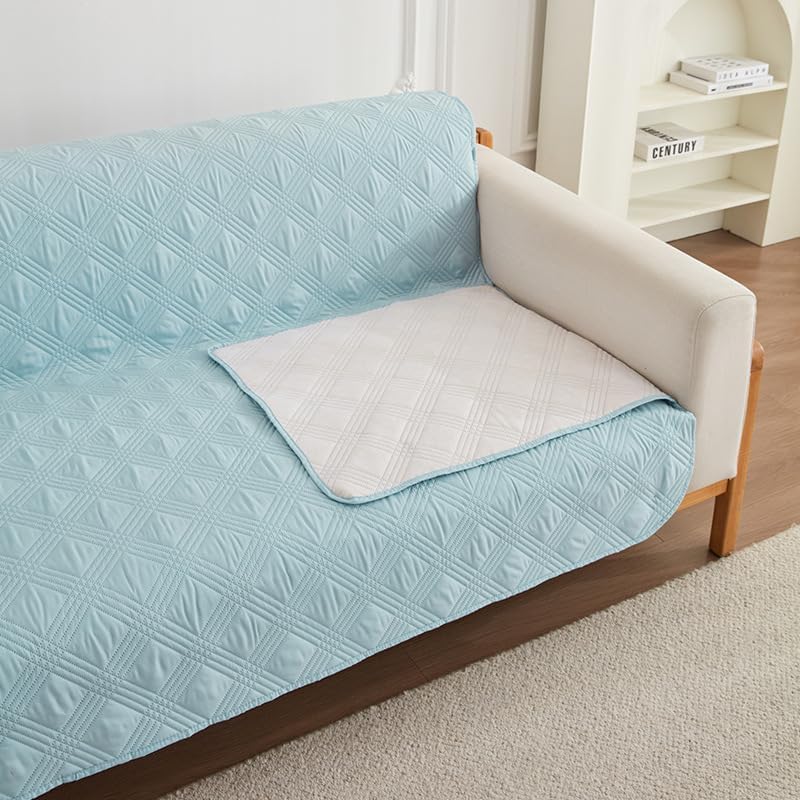 Sofa Cover (1 Piece, Red) - Waterproof Sofa Protector for Pet Owners, Stain-Resistant & Easy to Clean, Reusable Home Sofa Protection 03