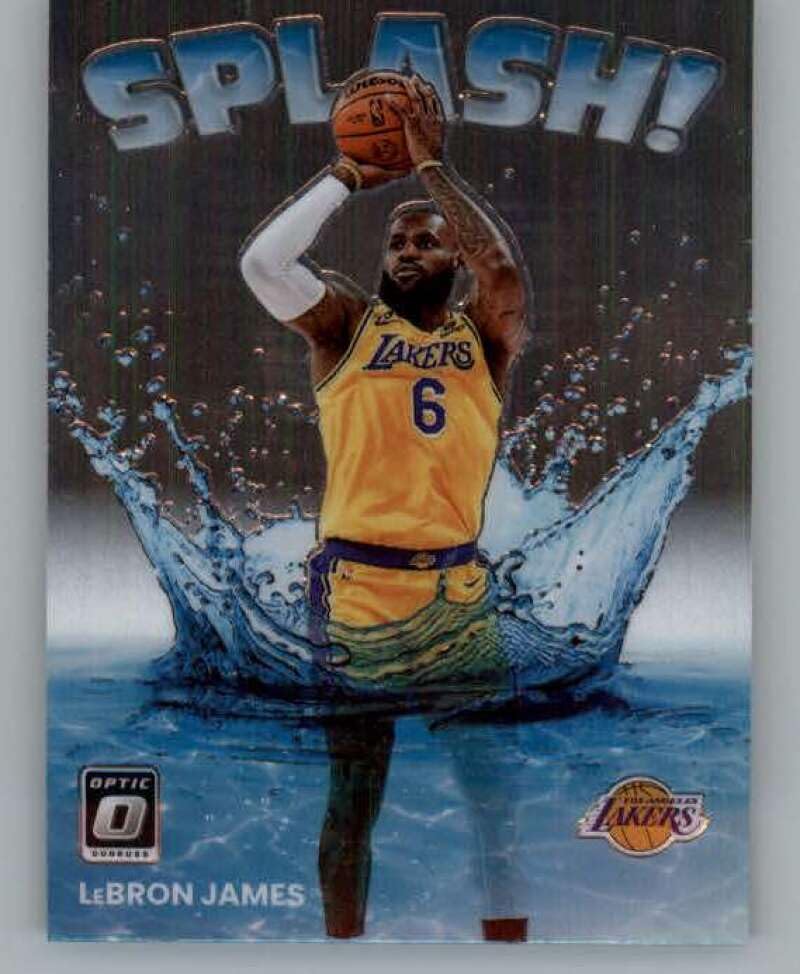 Amazon.com: 2022-23 Donruss Optic Splash #15 LeBron James Los