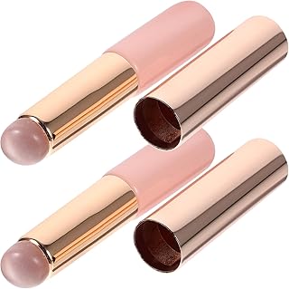 Ciieeo 2pcs Pink Silicone Lip Brush Portable ...