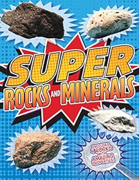 Hardcover Super Rocks and Minerals Book