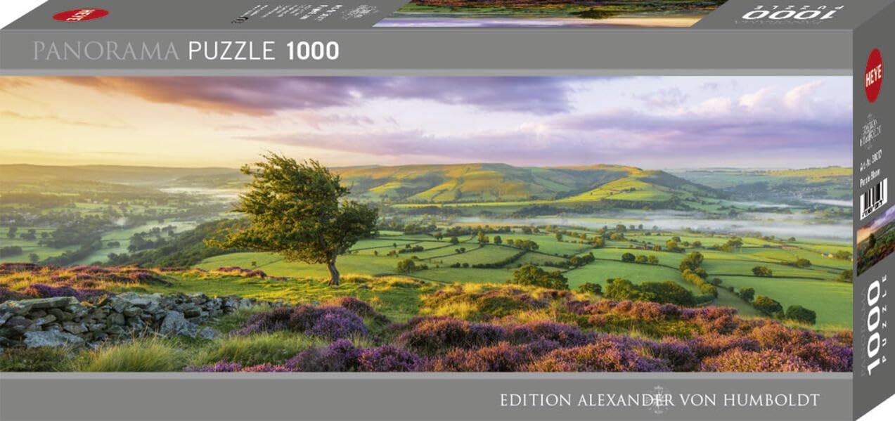 Puzzle de 1000 piezas panorámico Heye Purple Bloom HY30017 rompecabezas AvH de paisajes 5