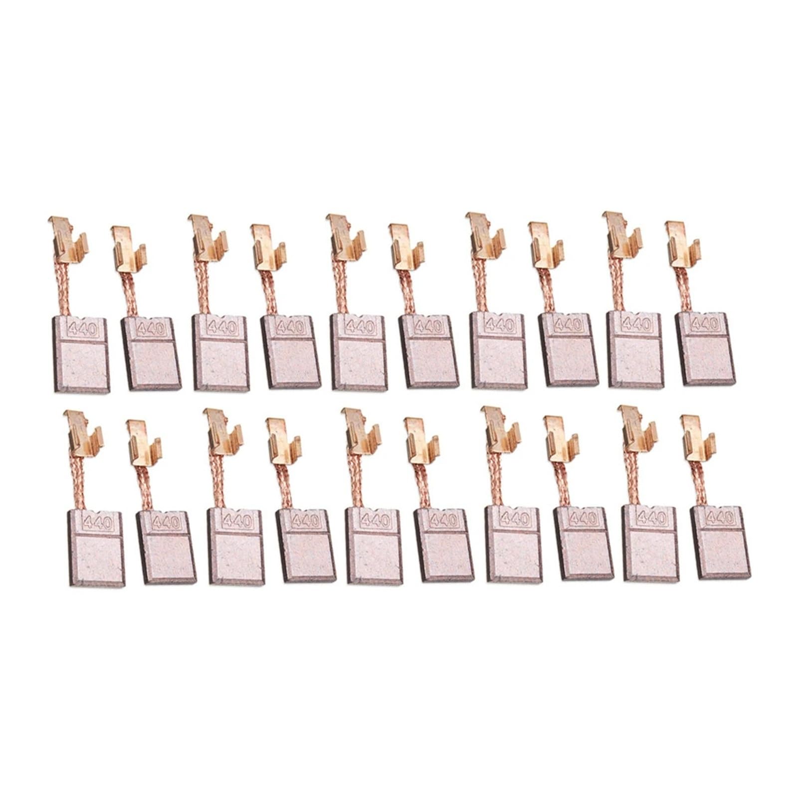 Compatible con escobillas de carbón, 10 pares