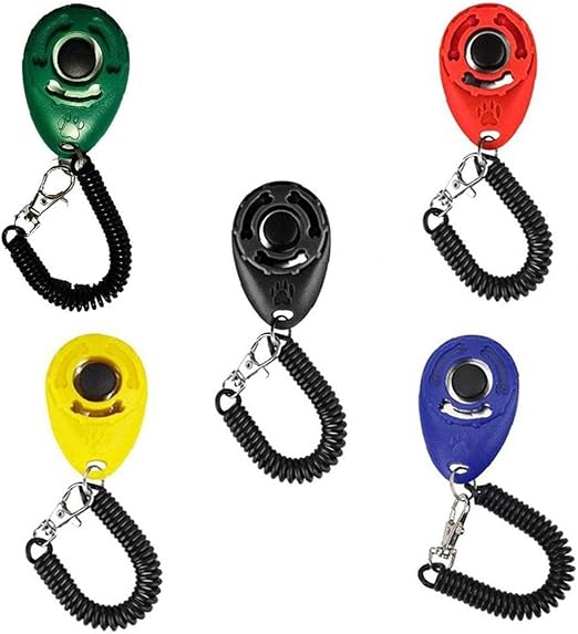 Amazon Co Jp 犬のクリッカーのおもちゃ5ピースペットトレーニングクリッカー服従犬猫トレーニングトレーナーエイズ ペット用品 Amazon Co Jp 犬のクリッカーのおもちゃ5ピースペットトレーニングクリッカー服従犬猫トレーニングトレーナーエイズ ペット用品