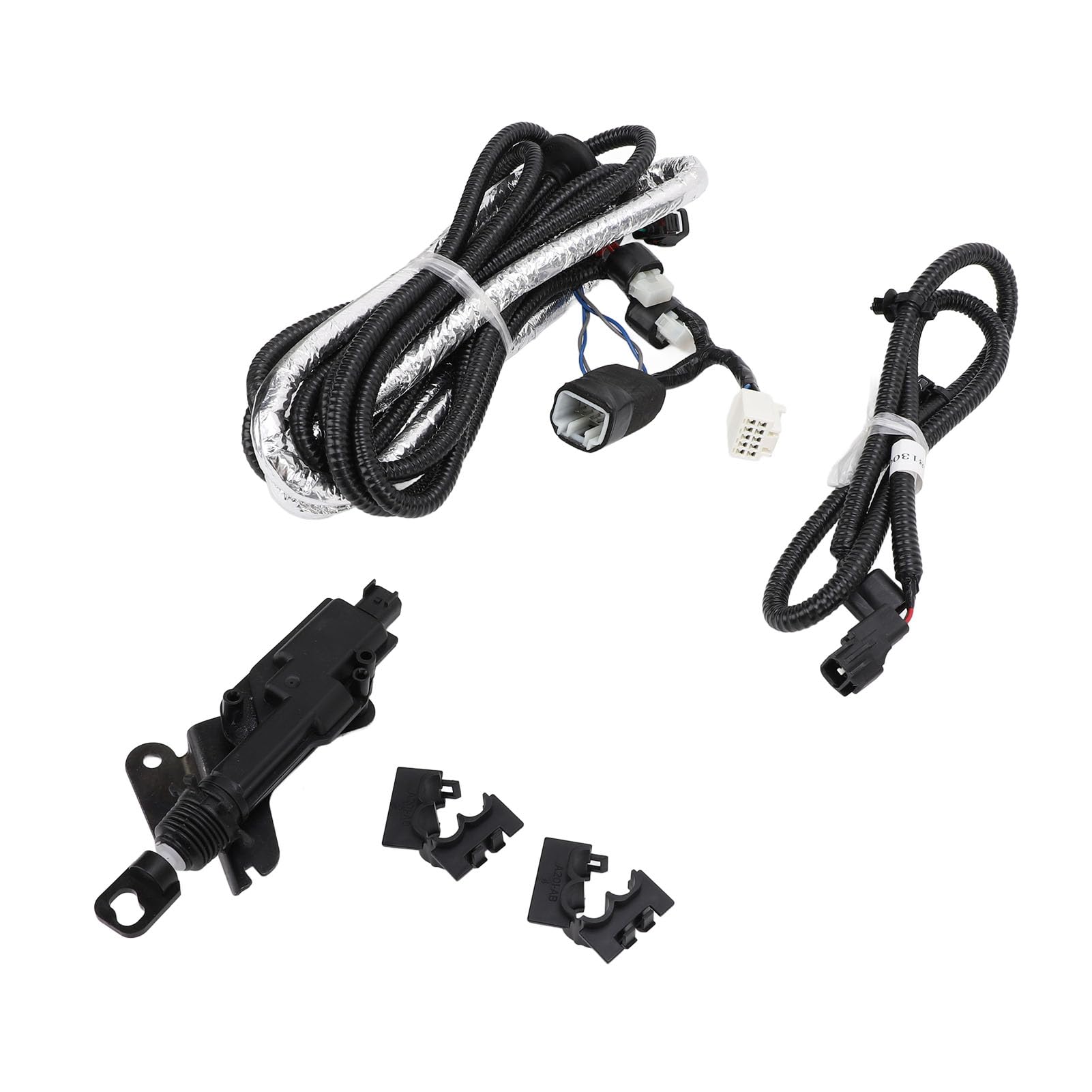 Power PK3B6 35JL0 - Kit di bloccaggio per portellone posteriore, delicato set di serrature remote con cablaggio per 3rd Gen Long Bed Crew Cab, adatto per
