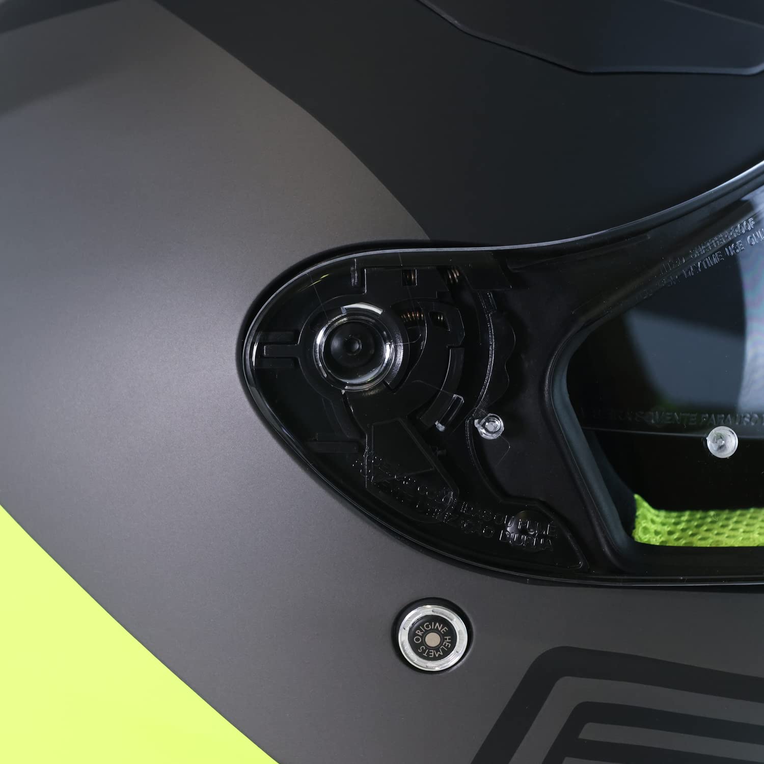 ORIGINE Casco Integral de Moto Homologado ECE con Doble Visera