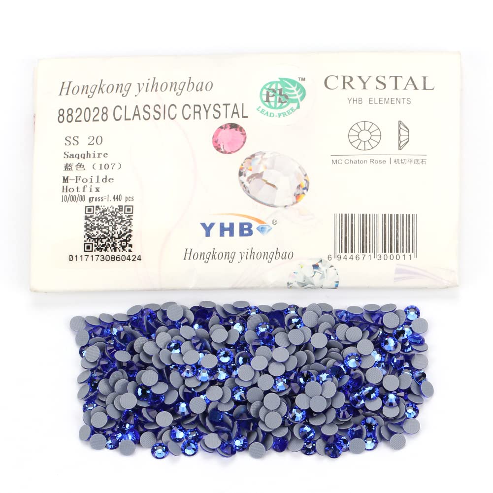 Cristalli Hotfix Trasparenti Dowarm, Strass Hotfix Per Artigianato Abbigliamento Gemme Di Vetro Piatte Per Costumi Da Ballo Ss40 144 Pezzi~p127751882
