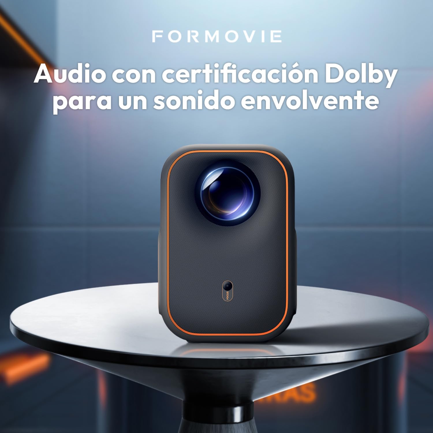 [Certificado por Netflix] Formovie Xming Episode One, Proyector con WiFi y Bluetooth, Licencia Netflix y Google TV, Proyector Inteligente 1080P, Dolby Audio, Portátil para Exteriores y Cine en Casa — view 6