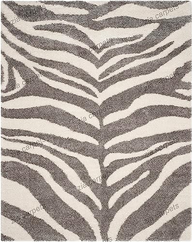 Image of Modern Quality Carpet /Trending Design Hand Woven Fluffy Rug /Mats for Bedroom /Dinning Hall /Living Room 2-inch Thick [Size 12x15 feet]