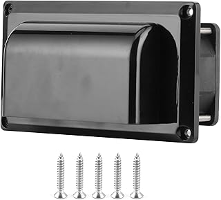 RV Side Vent Fan, Side Air Vent Ventilation Exhaust Fan Motorhome Trailer RV White 12V for Camper Trailer Boat Marine Yacht