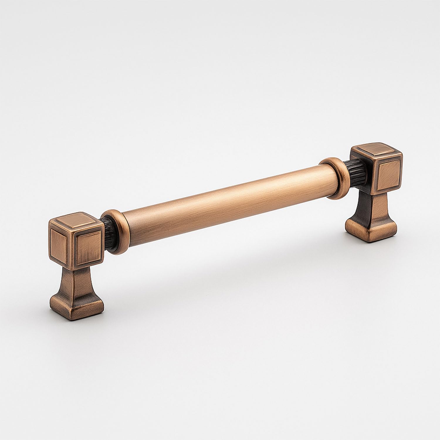 Talas 160 mm Düz Soft Antik Bakır Metal Kulp Mobilya Çekmece Dolap Kapak Kulpu Dayanıklı Kulpları